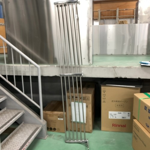 【中古】パイプ棚 幅1800×奥行300 【送料別途見積】【業務用】【飲食店 店舗 厨房機器 パイプ棚 業務用パイプ棚】