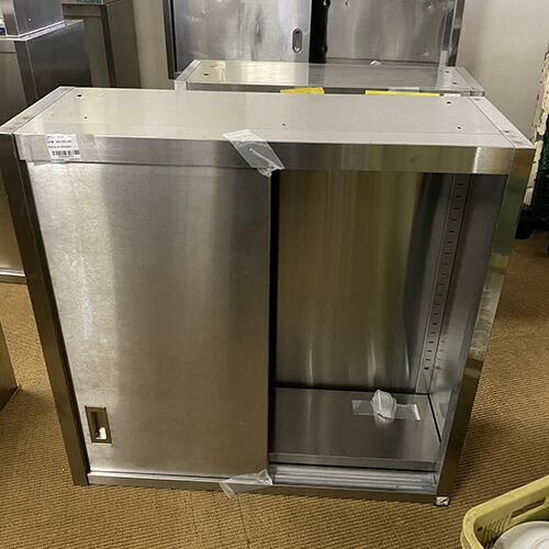 【中古】吊収納家具 幅900×奥ぶかさ300×高さ900 【貨物輸送別途積もり書き】【お役目用】【飲食店 バス発着場 勝手もと設備 吊収納家具 お役目用吊収納家具】
