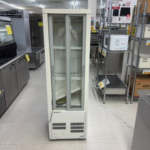 【実業界最長1年引き受ける】【中古】冷蔵陳列箱 横すべり扉 パナソニック(Panasonic) SMR-S75C 幅460×奥ふかさ450×高さ1517 【貨物輸送別途積もり書き】【御役目用】【飲食店 バス発着場 御厨子所計器 冷蔵陳列箱 御役目用冷蔵陳列箱】