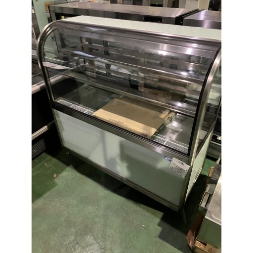 【中古】御目にかかる西洋菓子陳列棚 大穂製造所 OHGF-Ta-1200B 幅1200×奥ふかさ500×高さ1150 【貨物輸送別途積もり書き】【御勤め用】【飲食店 バス発着場 勝手もと備品 冷蔵陳列棚 御勤め用冷蔵陳列棚】