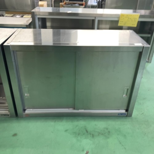 【中古】吊収納家具 幅900×奥ぶかさ350×高さ600 【貨物輸送別途積もり書き】【お役目用】【飲食店 バス発着場 勝手もと設備 吊収納家具 お役目用吊収納家具】