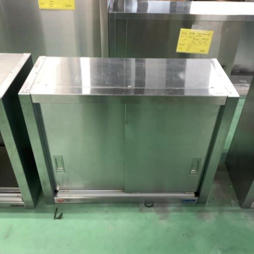 【中古】吊収納家具 幅750×奥ぶかさ300×高さ600 【貨物輸送別途積もり書き】【お役目用】【飲食店 バス発着場 勝手もと設備 吊収納家具 お役目用吊収納家具】