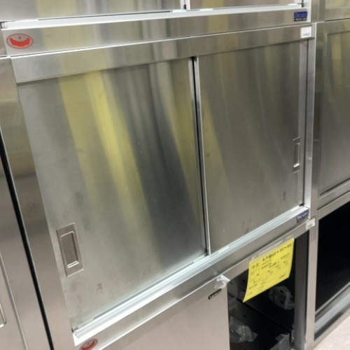 【中古】吊収納家具 幅900×奥ぶかさ350×高さ600 【貨物輸送別途積もり書き】【お役目用】【飲食店 バス発着場 勝手もと設備 吊収納家具 お役目用吊収納家具】