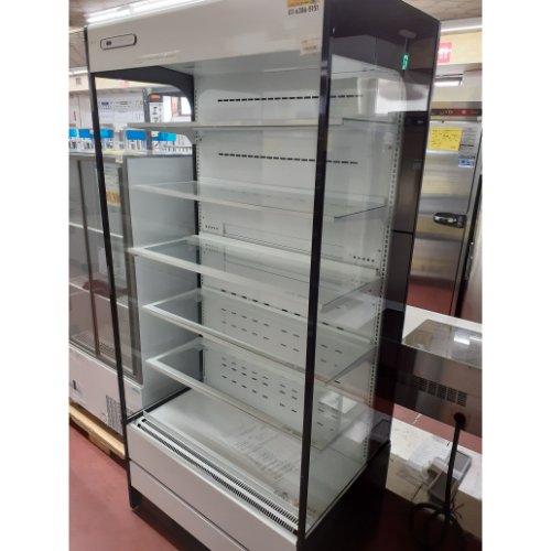 【業界最長1年保証】【中古】冷蔵多段オープンショーケース フクシマガリレイ(福島工業) MEU-32WKSA5G 幅900×奥行600×高さ1900 【送料別途見積】【業務用】【飲食店 店舗 厨房機器 オープンショーケース 業務用オープンショーケース】