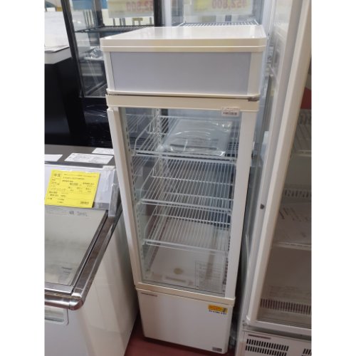 【実業家最長1年引きうける】【中古】四面硝子冷蔵陳列棚 パナソニック(Panasonic) SSR-165BN 幅432×奥ふかさ438×高さ1285 【貨物輸送別途積もり書き】【御勤め用】【飲食店 バス発着場 勝手もと備品 タテ型陳列棚 御勤め用タテ型陳列棚】