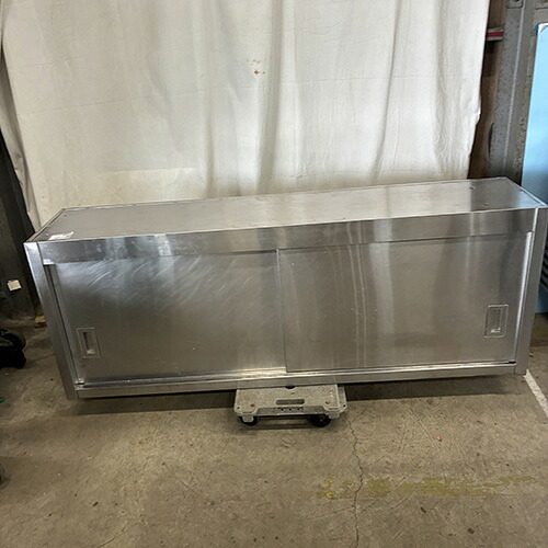 【中古】吊戸棚 幅1650×奥行350×高さ620 【送料別途見積】【業務用】【飲食店 店舗 厨房機器 吊戸棚 業務用吊戸棚】