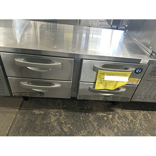 【実業家最長1年引きうける】【中古】低氷るドロワーコールドテーブル ホシザキ FTL-120DNCG 幅1200×奥ふかさ600×高さ570 【貨物輸送別途積もり書き】【御勤め用】【飲食店 バス発着場 勝手もと備品 ドロワーコールドテーブル 御勤め用ドロワーコールドテーブル】