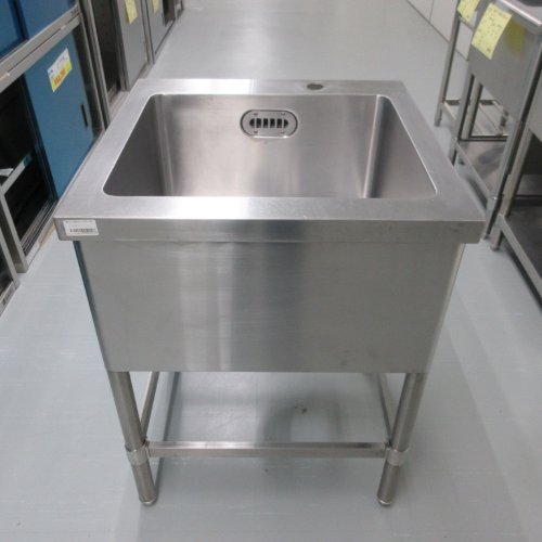 【中古】一槽シンク BGなし 幅600&times;奥行600&times;高さ780 【送料別途見積】【業務用】【飲食店 店舗 厨房機器 一槽シンク 業務用一槽シンク】｜厨房機器と店舗用品 TENPOS