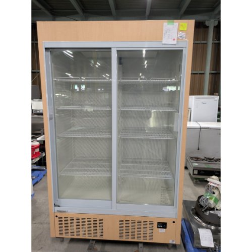 【中古】冷蔵リーチインショーケース パナソニック(Panasonic) SRM-RV319A 幅1200×奥ふかさ650×高さ1900 【貨物輸送別途積もり書き】【御勤め用】【飲食店 バス発着場 勝手もと備品 リーチインショーケース 御勤め用リーチインショーケース】