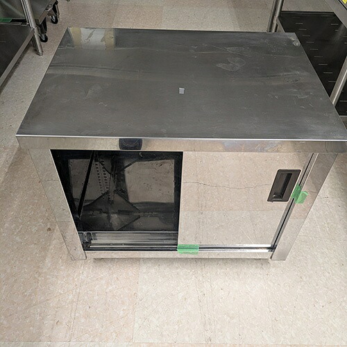 【中古】低調理台 BGなし 幅750×奥行550×高さ650 【送料別途見積】【業務用】【飲食店 店舗 厨房機器 調理台 業務用調理台】|厨房機器と店舗用品 TENPOS