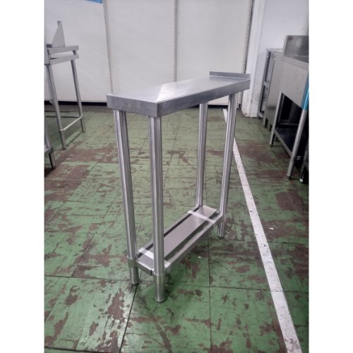 【中古】脇台 幅200×奥行600×高さ800 【送料別途見積】【業務用】【飲食店 店舗 厨房機器 作業台 業務用作業台】
