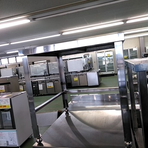 【中古】コンロ台 BGなし 幅600×奥行600×高さ600 【送料別途見積】【業務用】【飲食店 店舗 厨房機器 ガス台 業務用ガス台】