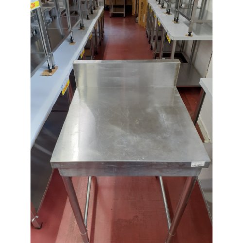 【中古】作業台 BGあり 幅600×奥行630×高さ800 【送料別途見積】【業務用】【飲食店 店舗 厨房機器 作業台 業務用作業台】
