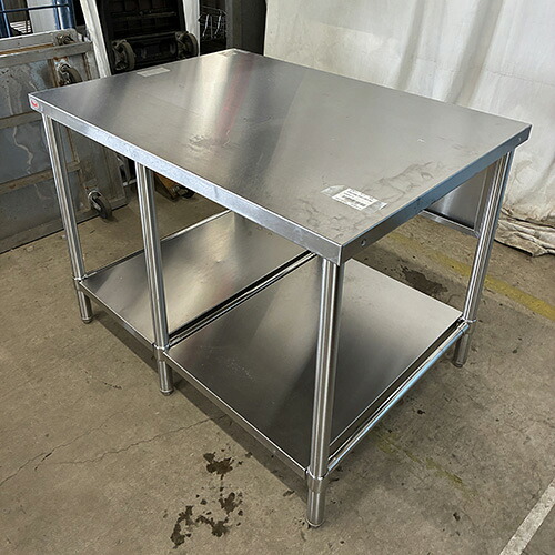 【中古】作業台 BGなし 幅1050&times;奥行750&times;高さ800 【送料別途見積】【業務用】【飲食店 店舗 厨房機器 作業台 業務用作業台】｜厨房機器と店舗用品 TENPOS