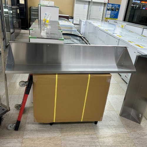 【中古】平棚 幅1500×奥ふかさ300×高さ300 【貨物輸送別途積もり書き】【御勤め用】【飲食店 バス発着場 勝手もと備品 平棚 上棚 御勤め用平棚 御勤め用上棚】