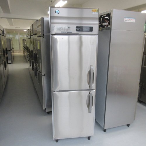 【実業家最長1年引きうける】【中古】縦型電気冷蔵庫 ホシザキ HR-63AT 幅625×奥ふかさ650×高さ1910 【貨物輸送別途積もり書き】【御勤め用】【飲食店 バス発着場 勝手もと備品 電気冷蔵庫 御勤め用電気冷蔵庫】