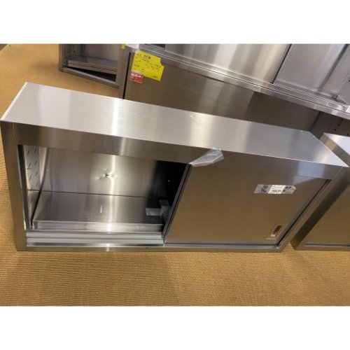 【中古】吊収納家具 幅1300×奥ぶかさ300×高さ600 【貨物輸送別途積もり書き】【お役目用】【飲食店 バス発着場 勝手もと設備 吊収納家具 お役目用吊収納家具】