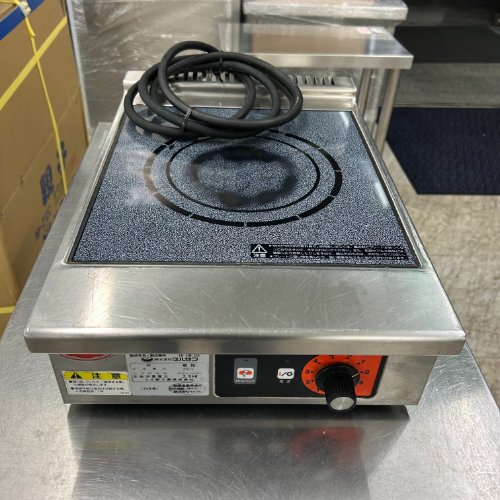 【中古】電磁調理器 パナソニック(Panasonic) MIH-02C 幅300×奥行450×高さ120 【送料別途見積】【業務用】【飲食店 店舗 厨房機器 卓上IHコンロ 業務用卓上IHコンロ】 28,600円