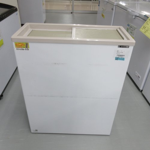【中古】氷るストッカー サンデン・リテール取り合わせ PF-070XG 幅696×奥ふかさ327×高さ860 【貨物輸送別途積もり書き】【御勤め用】【飲食店 バス発着場 勝手もと備品 氷るストッカー 御勤め用氷るストッカー】
