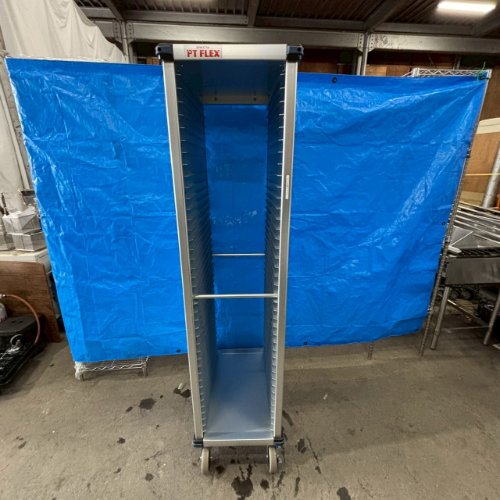 【中古】PTフレックス手押し車 開けはなし手合い PTGTEK 幅431×奥ふかさ656×高さ1733 【貨物輸送無料】【御勤め用】【飲食店 バス発着場 勝手もと備品 仕合わせ シェルフ 御勤め用仕合わせ 御勤め用シェルフ】