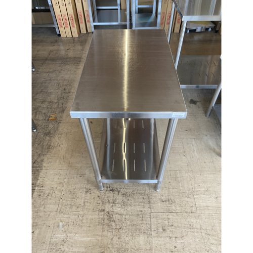【中古】作業台 BGなし 幅450×奥行750×高さ800 【送料別途見積】【業務用】【飲食店 店舗 厨房機器 作業台 業務用作業台】