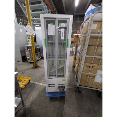 【中古】冷蔵陳列棚 パナソニック(Panasonic) SMR-S75C 幅460×奥ふかさ450×高さ1517 【貨物輸送無料】【お役目用】【飲食店 バス発着場 勝手もと装置 冷蔵陳列棚 お役目用冷蔵陳列棚】