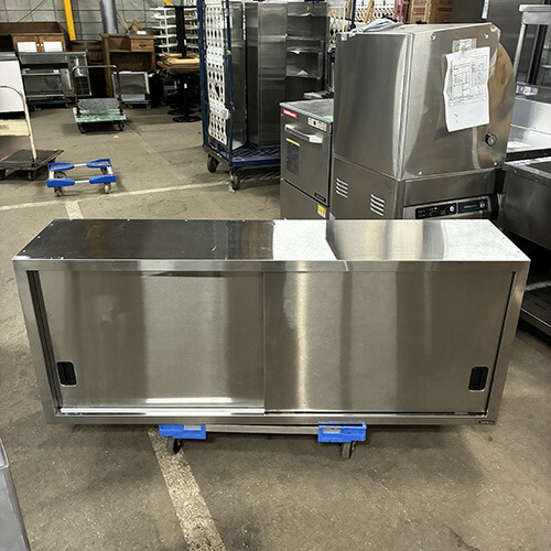 【中古】吊戸棚 幅1500×奥行350×高さ600 【送料無料】【業務用】【飲食店 店舗 厨房機器 吊戸棚 業務用吊戸棚】