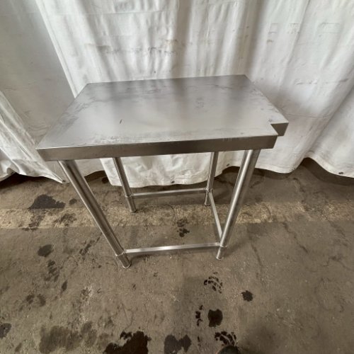 【中古】作業台 BGなし 幅410×奥行600×高さ800 【送料別途見積】【業務用】【飲食店 店舗 厨房機器 作業台 業務用作業台】