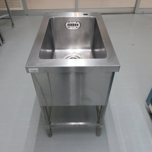 【中古】一槽シンク BGなし 幅450×奥行700×高さ750 【送料別途見積】【業務用】【飲食店 店舗 厨房機器 一槽シンク 業務用一槽シンク】|厨房機器と店舗用品 TENPOS