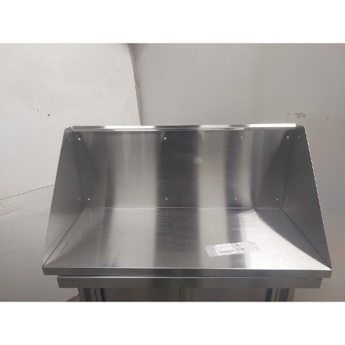 【中古】平棚 背板付き添い人 幅830×奥ふかさ350×高さ380 【貨物輸送別途積もり書き】【お役目用】【飲食店 バス発着場 勝手もと装置 平棚 上棚 お役目用平棚 お役目用上棚】