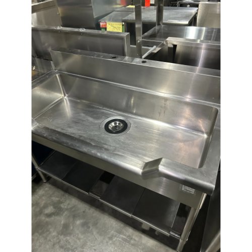 【中古】舟形シンク 幅1200&times;奥行600&times;高さ800 【送料別途見積】【業務用】【飲食店 店舗 厨房機器 舟形シンク 業務用舟形シンク】｜厨房機器と店舗用品 TENPOS