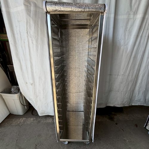 【中古】パンラックカート (取りまかなう付き添い人) BGなし 幅470×奥ふかさ550×高さ1700 【貨物輸送別途積もり書き】【御勤め用】【飲食店 バス発着場 勝手もと備品 仕合わせ シェルフ 御勤め用仕合わせ 御勤め用シェルフ】