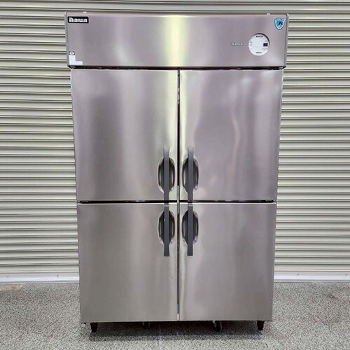【業界最長1年保証】【中古】縦型冷蔵庫 大和冷機 433YCD-NP-EC 幅1200×奥行650×高さ1905 三相200V 【送料別途見積】【業務用】【飲食店 店舗 厨房機器 冷蔵庫 業務用冷蔵庫】