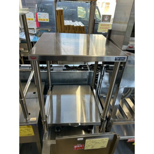 【中古】炊飯器台 BGなし マルゼン BW-066CN 幅600×奥行600×高さ800 【送料別途見積】【業務用】【飲食店 店舗 厨房機器 作業台 業務用作業台】