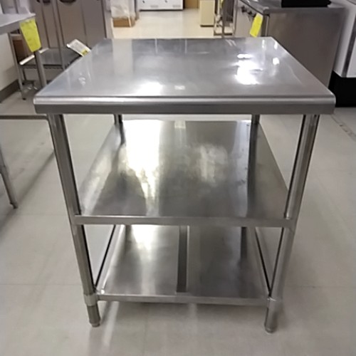 【中古】作業台 BGなし 幅670×奥行750×高さ830 【送料別途見積】【業務用】【飲食店 店舗 厨房機器 作業台 業務用作業台】|厨房機器と店舗用品 TENPOS