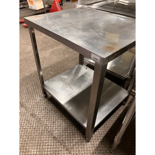 【中古】作業台 BGなし 幅700×奥行600×高さ800 【送料別途見積】【業務用】【飲食店 店舗 厨房機器 作業台 業務用作業台】