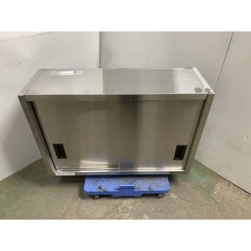 【中古】吊収納家具 幅900×奥ぶかさ300×高さ600 【貨物輸送別途積もり書き】【お役目用】【飲食店 バス発着場 勝手もと設備 吊収納家具 お役目用吊収納家具】
