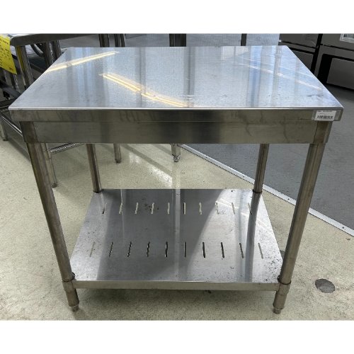 【中古】作業台 幅800×奥行600×高さ800 【送料別途見積】【業務用】【飲食店 店舗 厨房機器 作業台 業務用作業台】