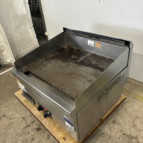 【実業家最長1年引きうける】【中古】ガスグリドル マルゼン MGG-066結核症 幅600×奥ふかさ600×高さ300 都市屁っ放り 【貨物輸送別途積もり書き】【御勤め用】【飲食店 バス発着場 勝手もと備品 グリドル 鉄板焼器 御勤め用グリドル 御勤め用鉄板焼器】