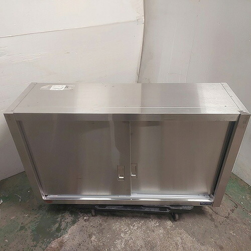 【中古】吊収納家具 幅1000×奥ぶかさ300×高さ600 【貨物輸送別途積もり書き】【お役目用】【飲食店 バス発着場 勝手もと設備 吊収納家具 お役目用吊収納家具】