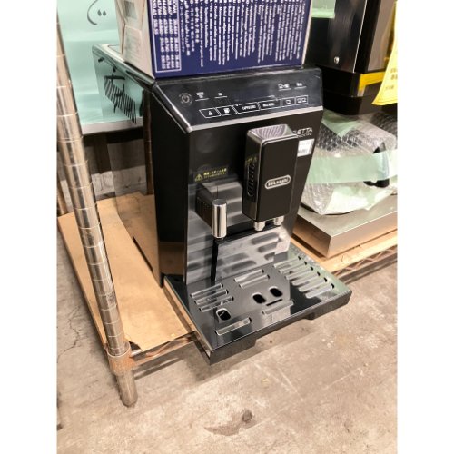【中古】エレッタカプチーノ デロンギ ECAM44660BH 幅260×奥ふかさ460×高さ360 【貨物輸送別途積もり書き】【御勤め用】【飲食店 バス発着場 勝手もと備品 珈琲器械 御勤め用珈琲器械】
