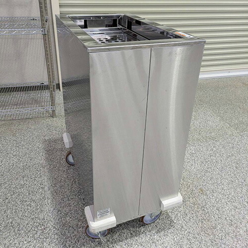 【中古】食器ディスペンサー フジマック 幅620×奥ふかさ370×高さ850 【貨物輸送別途積もり書き】【御勤め用】【飲食店 バス発着場 勝手もと備品 手押し車 配膳車 手押し車 御勤め用手押し車 御勤め用配膳車 御勤め用手押し車】