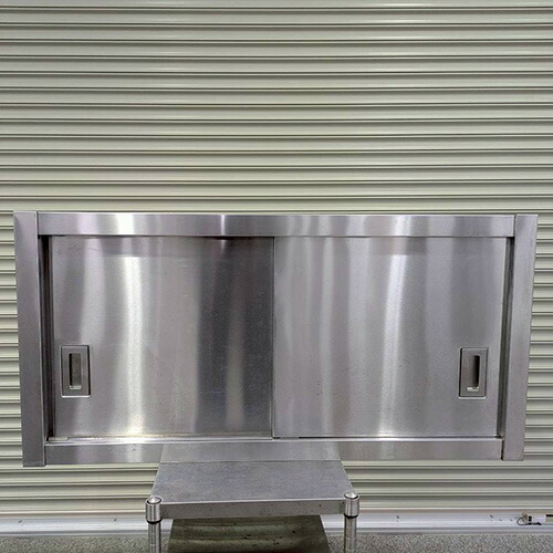 【中古】吊収納家具 幅1200×奥ぶかさ300×高さ600 【貨物輸送別途積もり書き】【お役目用】【飲食店 バス発着場 勝手もと設備 吊収納家具 お役目用吊収納家具】