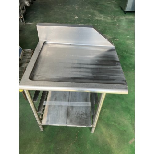 【中古】クリーンテーブル JWE-450用 BGあり 幅750×奥行650×高さ820 【送料別途見積】【業務用】【飲食店 店舗 厨房機器 特殊シンク 業務用特殊シンク】