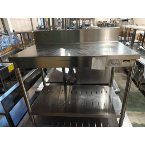 【中古】作業台 幅1000×奥行600×高さ800 【送料別途見積】【業務用】【飲食店 店舗 厨房機器 作業台 業務用作業台】