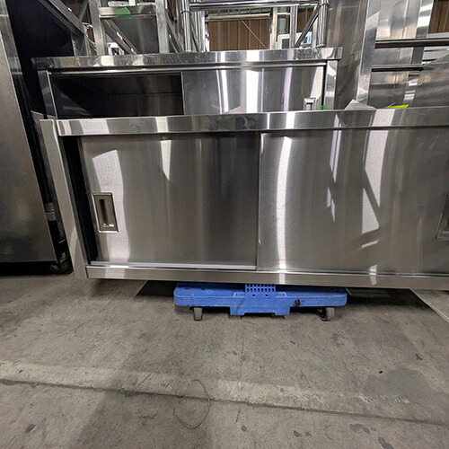 【中古】吊収納家具 幅1200×奥ぶかさ300×高さ470 【貨物輸送別途積もり書き】【お役目用】【飲食店 バス発着場 勝手もと設備 吊収納家具 お役目用吊収納家具】