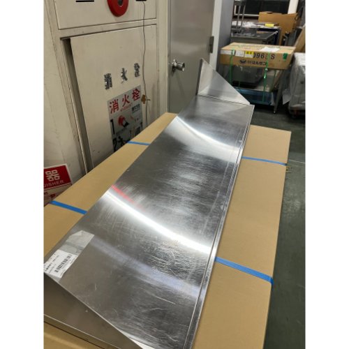 【中古】平棚 背板付き添い人 幅1400×奥ふかさ350×高さ350 【貨物輸送別途積もり書き】【御役目用】【飲食店 バス発着場 御厨子所計器 平棚 上棚 御役目用平棚 御役目用上棚】