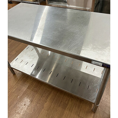 【中古】作業台 BGなし 幅1200×奥行600×高さ800 【送料別途見積】【業務用】【飲食店 店舗 厨房機器 作業台 業務用作業台】 17,182円
