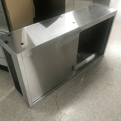 【中古】吊戸棚 幅1425×奥行350×高さ750 【送料別途見積】【業務用】【飲食店 店舗 厨房機器 吊戸棚 業務用吊戸棚】