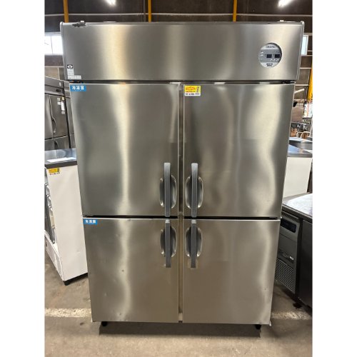 【業界最長1年保証】【中古】縦型冷凍冷蔵庫 2凍2蔵 大和冷機 433S2-EC 幅1200×奥行800×高さ1905 三相200V 【送料別途見積】【業務用】【飲食店 店舗 厨房機器 冷凍冷蔵庫 業務用冷凍冷蔵庫】